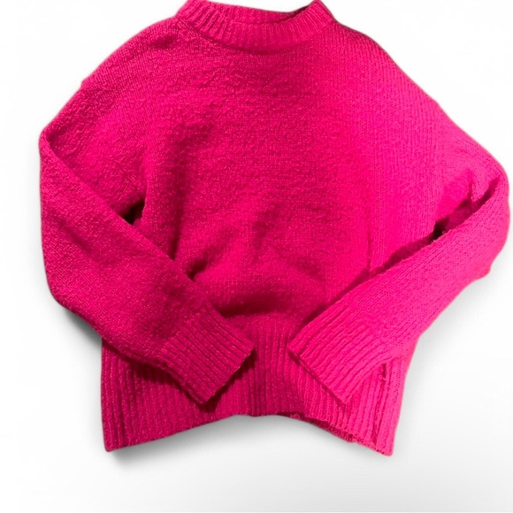 Target Pink Cowl Neck Sweater Cozy Knit - Picture 1 of 2